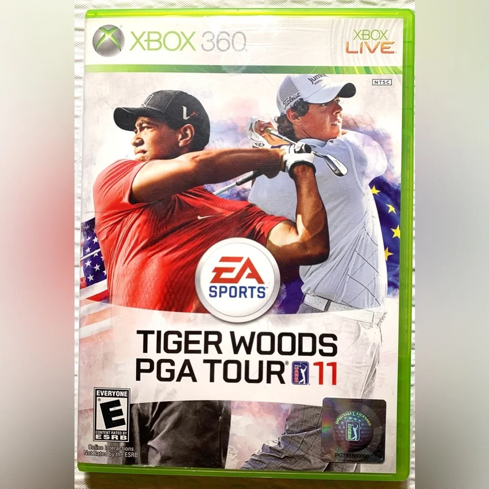 Tiger Woods PGA Tour 11 - Xbox 360 Game - w Manual - COMPLETE